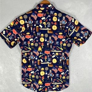 City of Pawnee Rsvlts Mens Small Ron Swanson's Shirt Of Greatness